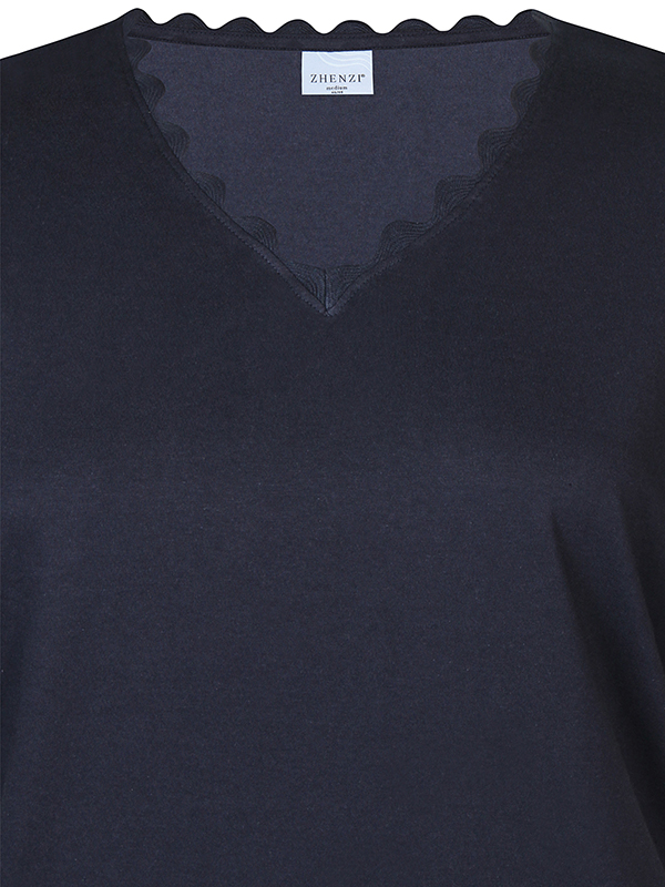 ZH-CARLA - Plus Size Bluse fra Zhenzi