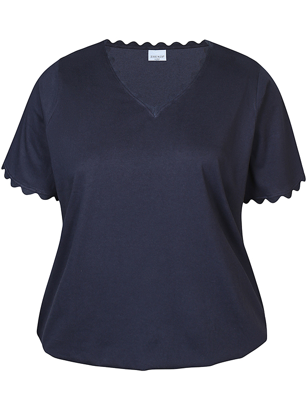 ZH-CARLA - Plus Size Bluse fra Zhenzi