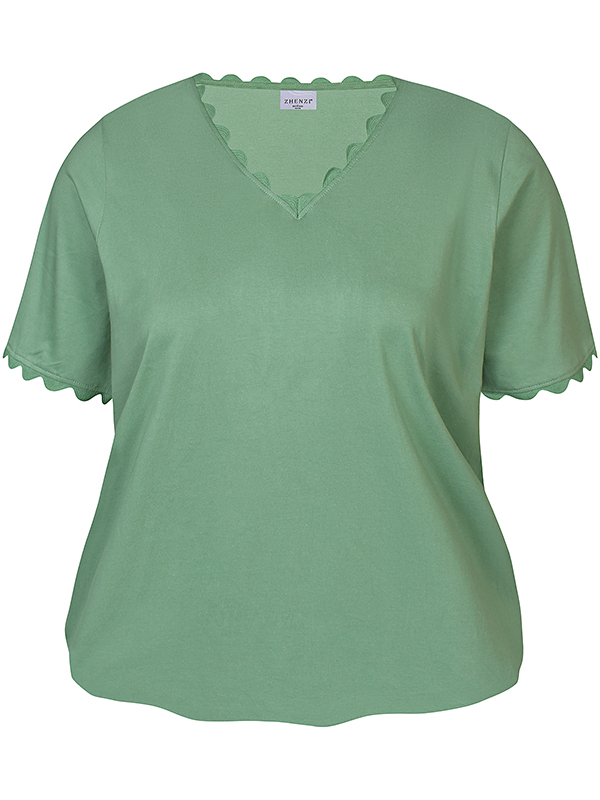 ZH-CARLA - Plus Size Bluse fra Zhenzi