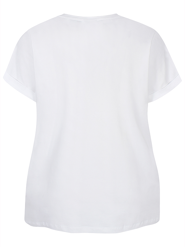 ZH-ALBERTA - Plus Size T-shirt fra Zhenzi