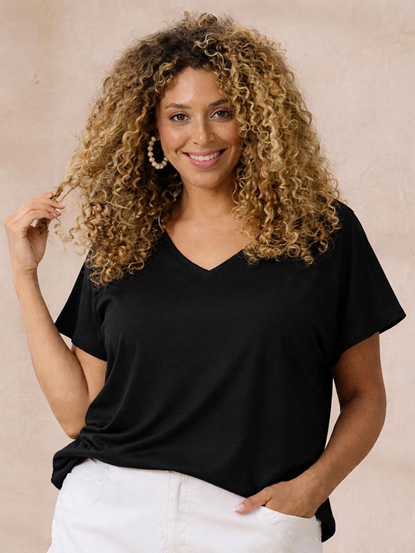 ZH-ALBERTA - Plus Size T-shirt fra Zhenzi