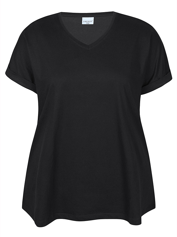 ZH-ALBERTA - Plus Size T-shirt fra Zhenzi