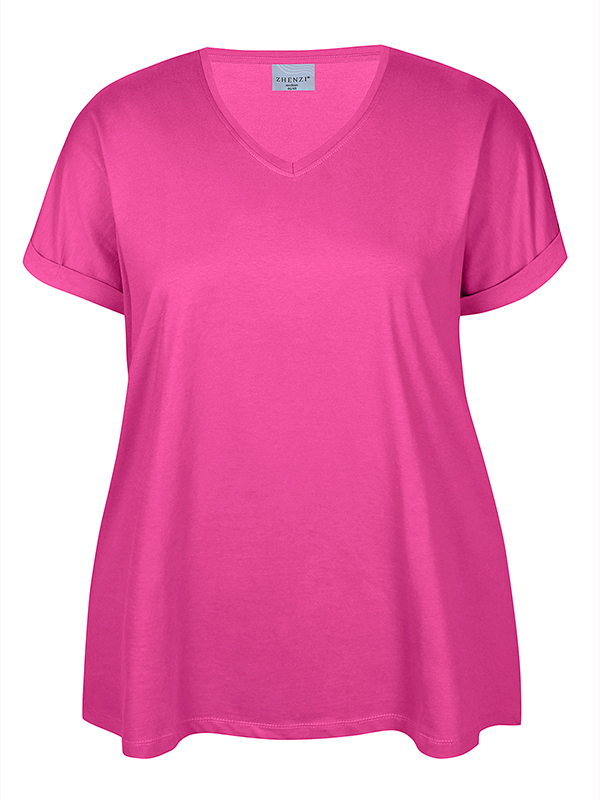 ZH-ALBERTA - Plus Size T-shirt fra Zhenzi