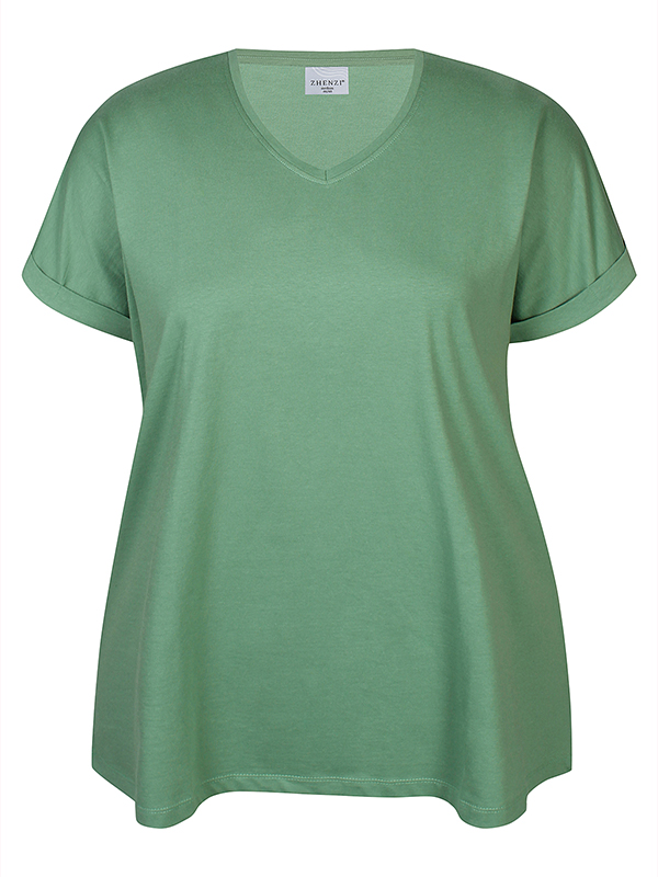 ZH-ALBERTA - Plus Size T-shirt fra Zhenzi