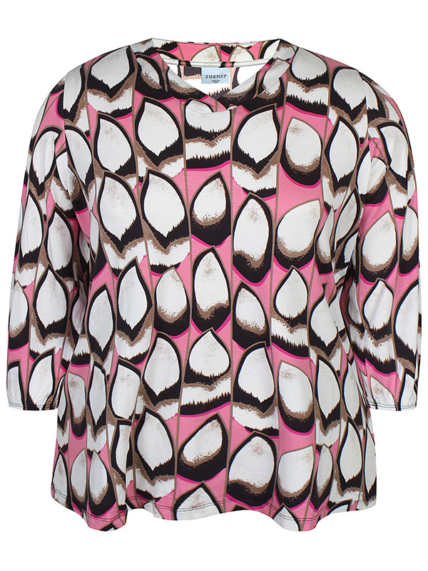 ZH-SYLVA - Plus Size Bluse fra Zhenzi