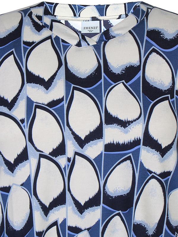 ZH-SYLVA - Plus Size Bluse fra Zhenzi