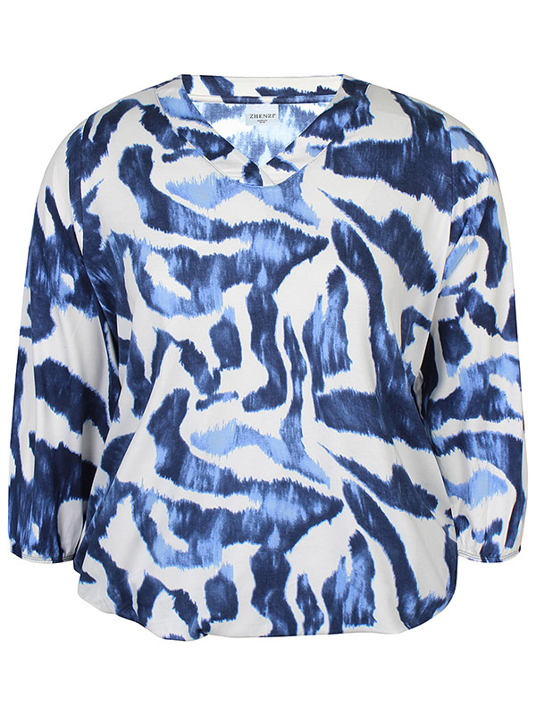 ZH-SYLVA - Plus Size Bluse fra Zhenzi
