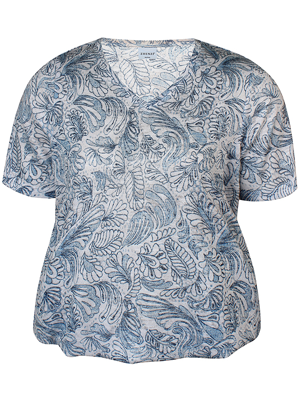 ZH-CELIA - Plus Size Bluse fra Zhenzi