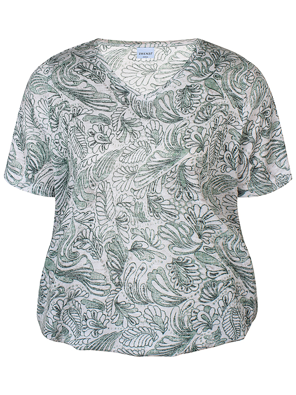 ZH-CELIA - Plus Size Bluse fra Zhenzi