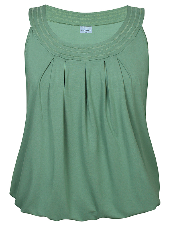 ZH-ENNS - Plus Size Topp fra Zhenzi