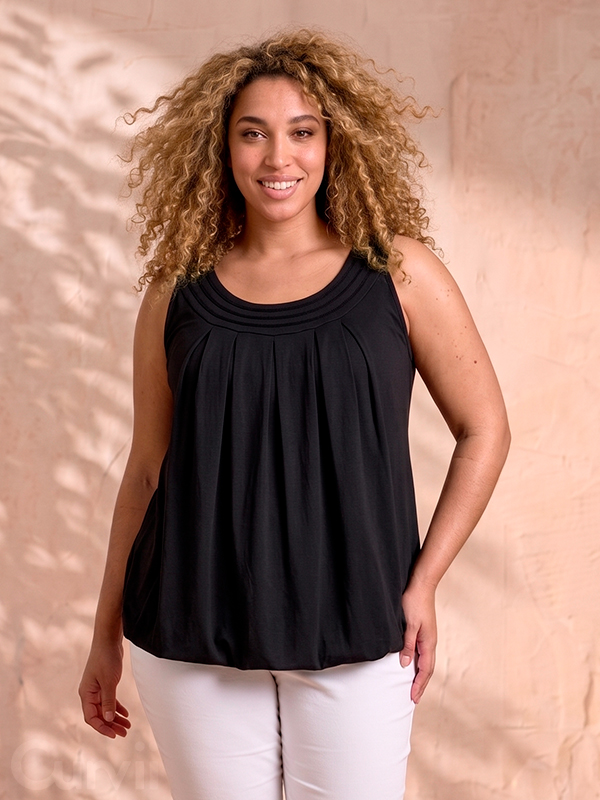 ZH-ENNS - Plus Size Topp fra Zhenzi