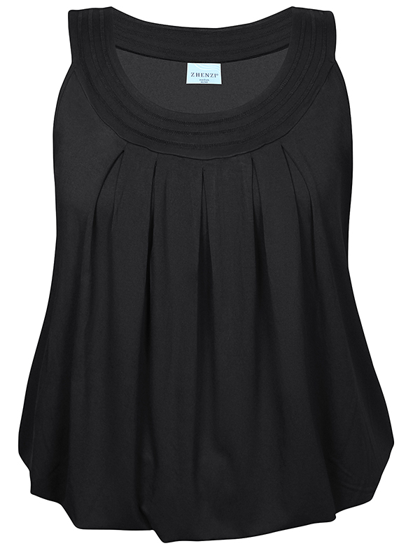 ZH-ENNS - Plus Size Topp fra Zhenzi