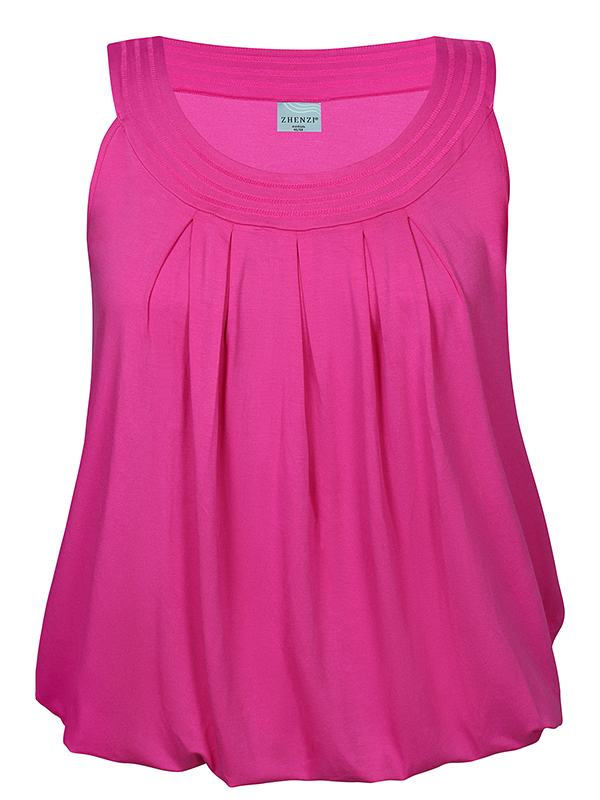 ZH-ENNS - Plus Size Topp fra Zhenzi