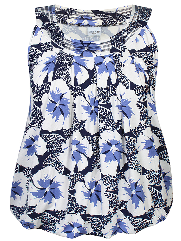 ZH-CINDY - Plus Size Topp fra Zhenzi