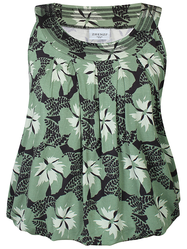 ZH-CINDY - Plus Size Topp fra Zhenzi