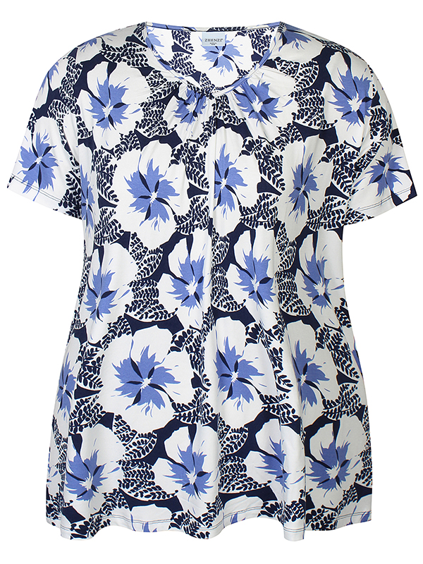 ZH-CINDY - Plus Size Bluse fra Zhenzi