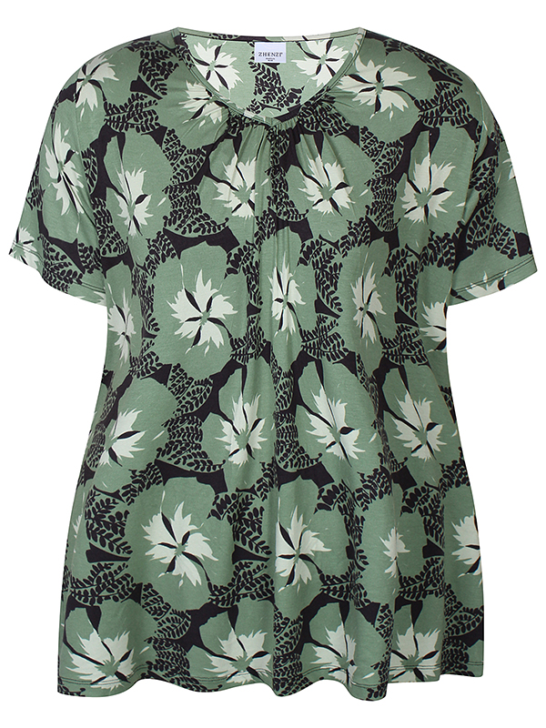 ZH-CINDY - Plus Size Bluse fra Zhenzi