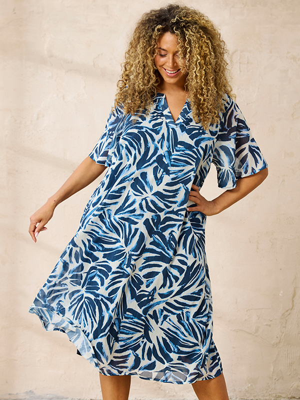 ZH-CLOVE - Plus Size Kjole fra Zhenzi