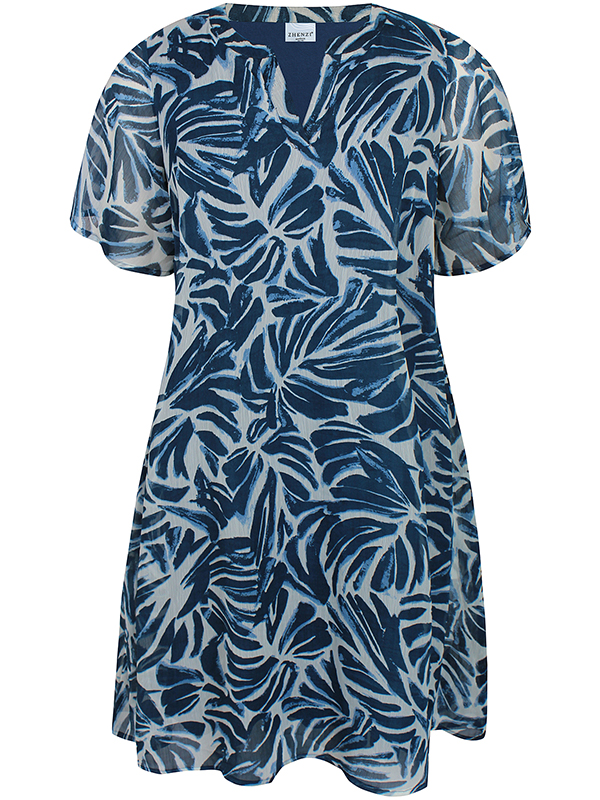 ZH-CLOVE - Plus Size Kjole fra Zhenzi