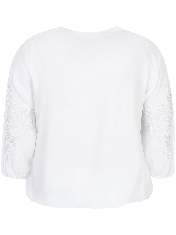 ZH-EDITH - Plus Size Bluse fra Zhenzi