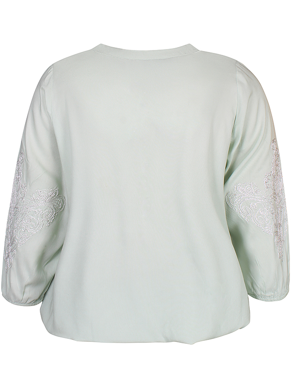 ZH-EDITH - Plus Size Bluse fra Zhenzi