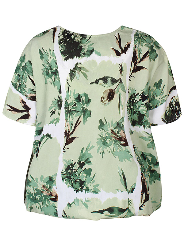 ZH-ELISA - Plus Size Bluse fra Zhenzi