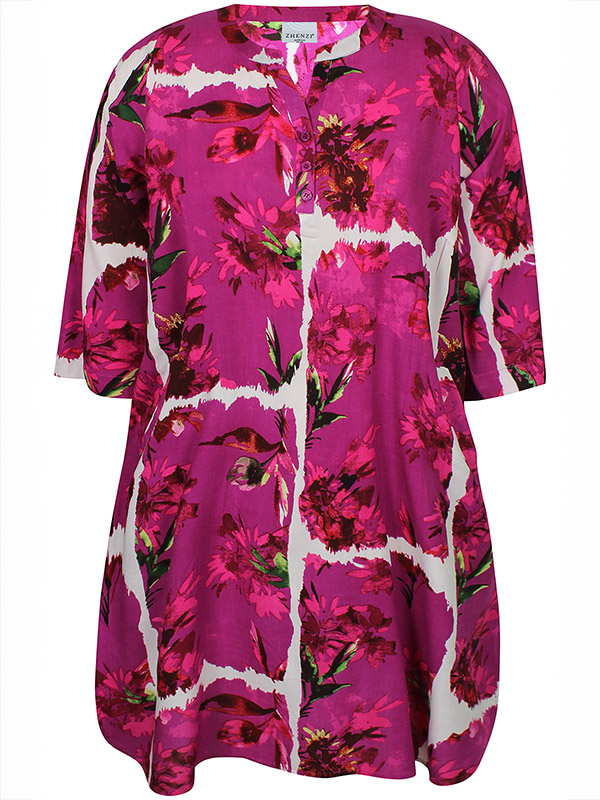 ZH-ELISA - Plus Size Kjole fra Zhenzi