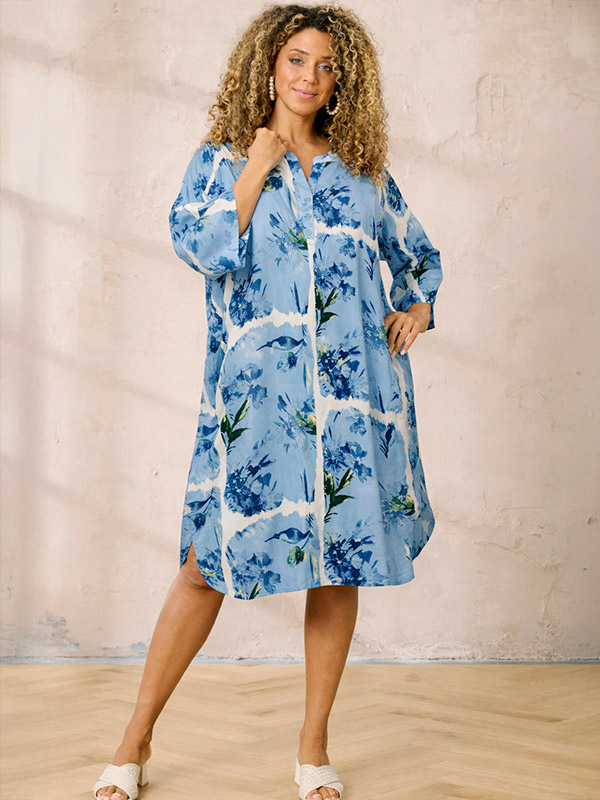 ZH-ELISA - Plus Size Kjole fra Zhenzi