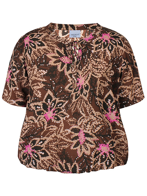 ZH-ELYSA - Plus Size Bluse fra Zhenzi