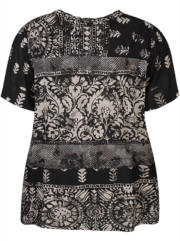 ZH-EMBER - Plus Size Bluse fra Zhenzi