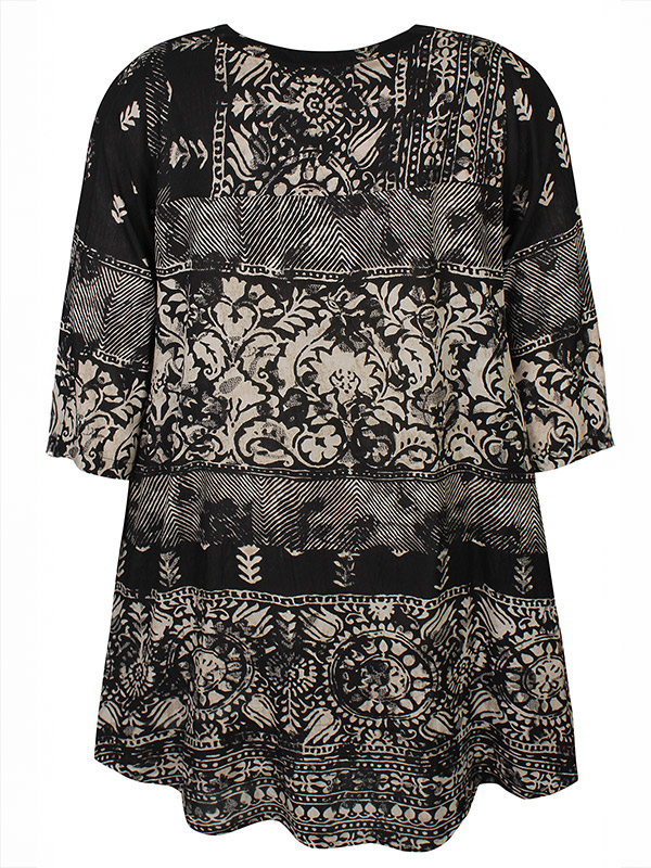 ZH-EMBER - Plus Size Tunika fra Zhenzi