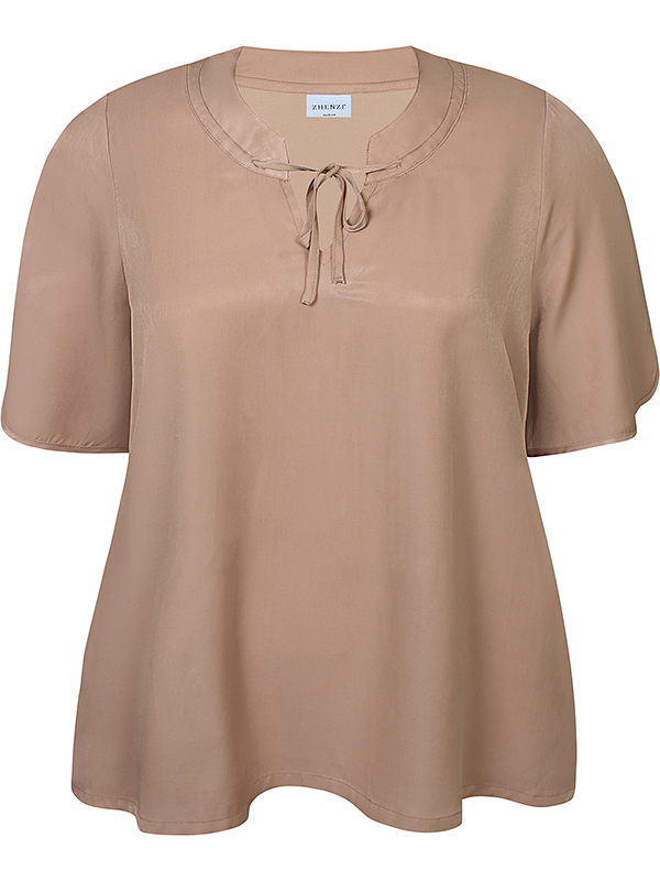 ZH-FIONA - Plus Size Bluse fra Zhenzi