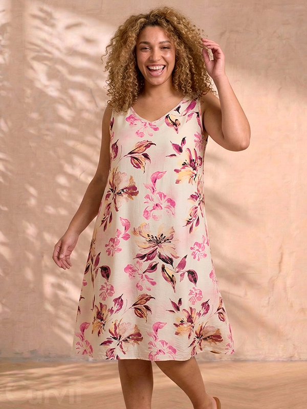 ZH-FREYA - Plus Size Kjole fra Zhenzi