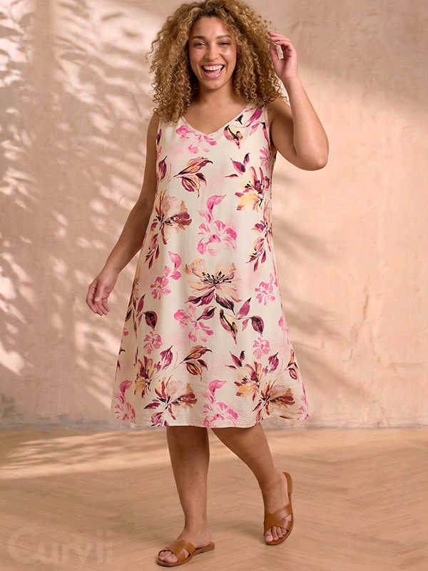 ZH-FREYA - Plus Size Kjole fra Zhenzi