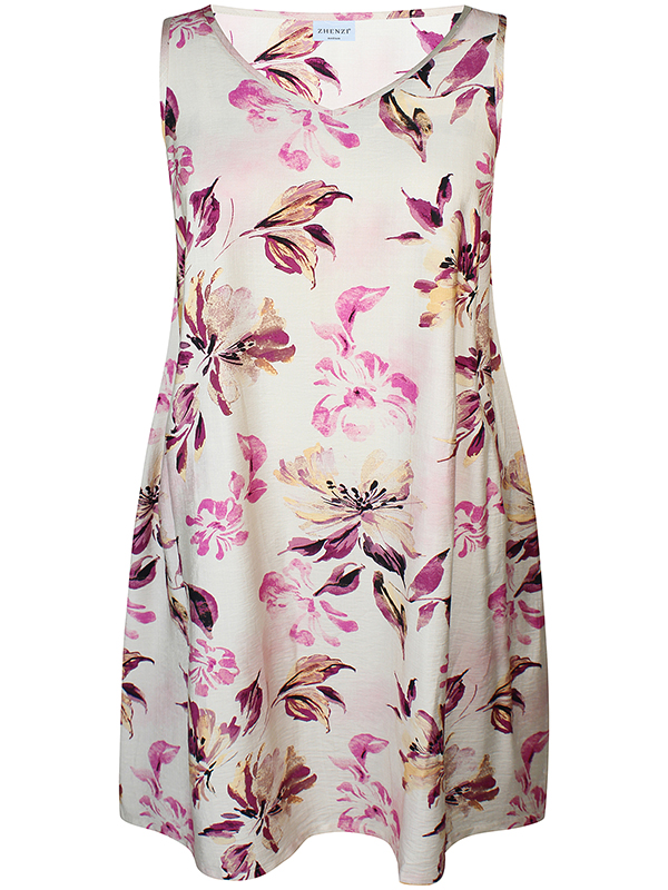 ZH-FREYA - Plus Size Kjole fra Zhenzi