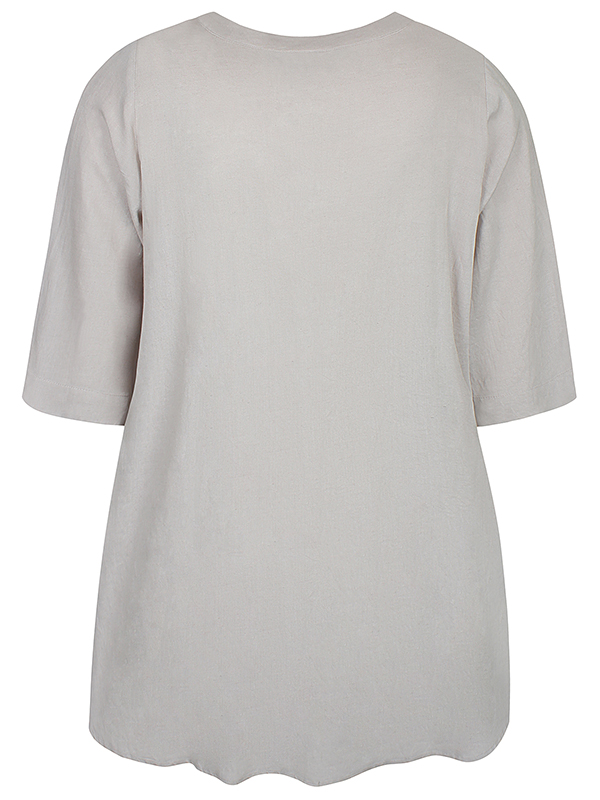 ZH-HYLA - Plus Size Tunika fra Zhenzi