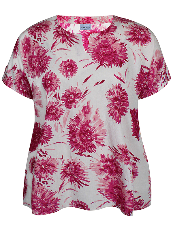 ZH-FRIDA - Plus Size Bluse fra Zhenzi