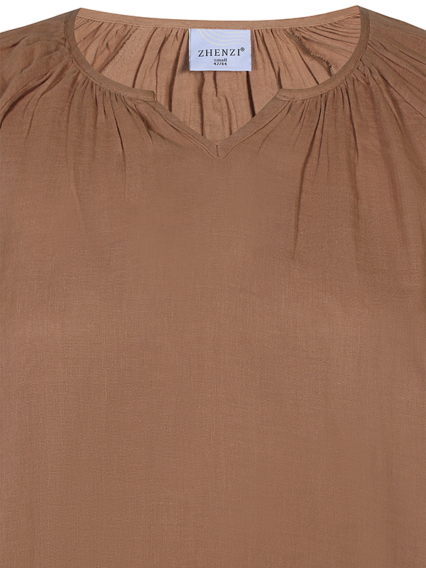 ZH-GEMMA - Plus Size Bluse fra Zhenzi