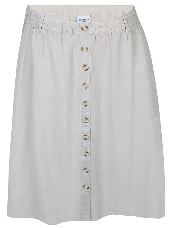 ZH-HYLA - Plus Size Skjørt fra Zhenzi