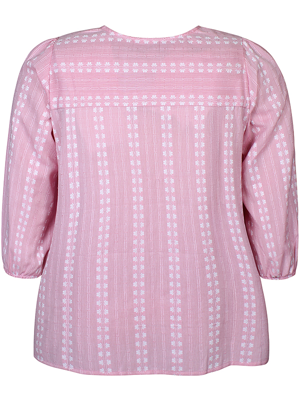 ZH-HALEY - Plus Size Bluse fra Zhenzi