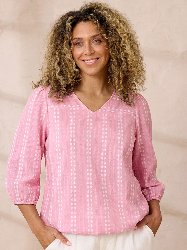 ZH-HALEY - Plus Size Bluse fra Zhenzi