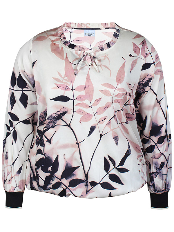 ZH-ANGEL-BLOUSE - Plus Size Bluse fra Zhenzi