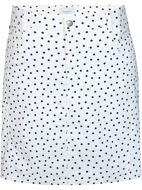 ZH-BOYER - Plus Size Skjørt fra Zhenzi