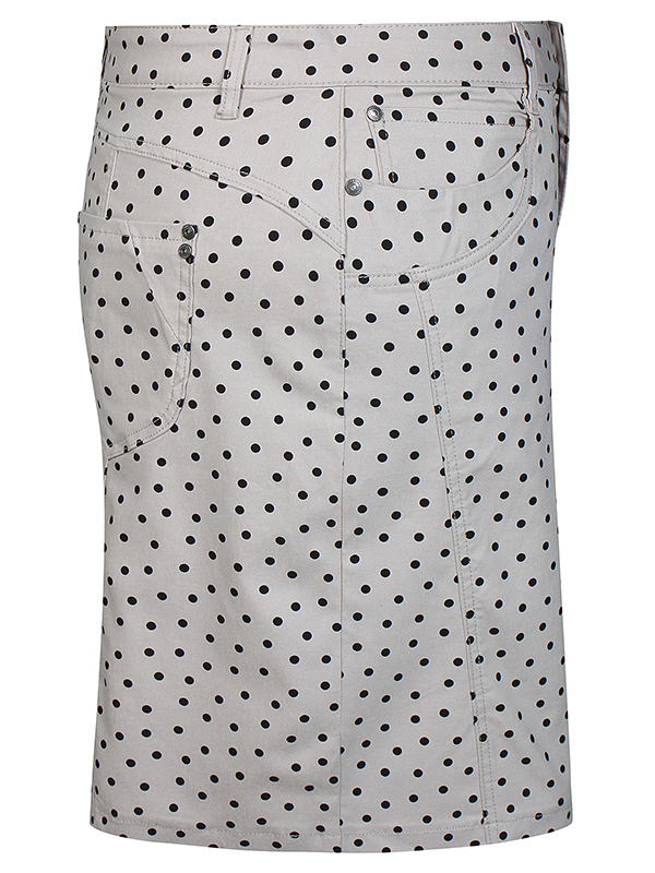 ZH-BOYER - Plus Size Skjørt fra Zhenzi