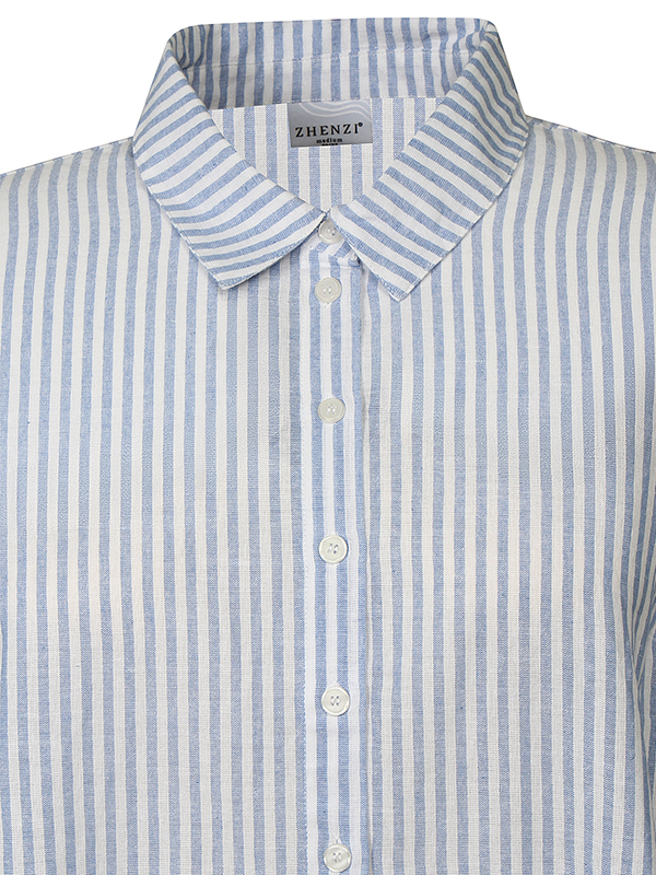 ZH-MABEL1569-SHIRT3/4 - Plus Size Tunika fra Zhenzi