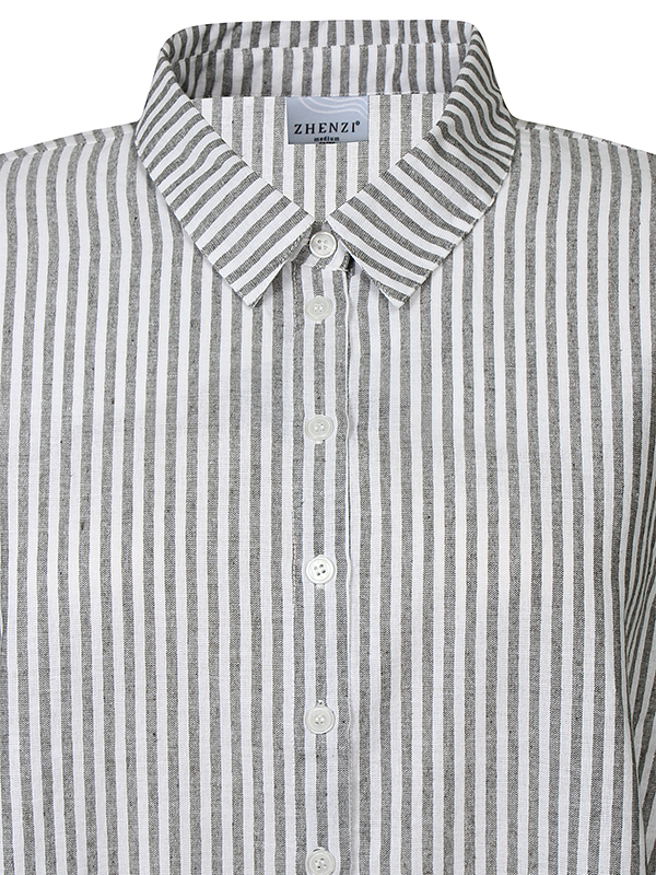 ZH-MABEL1569-SHIRT3/4 - Plus Size Tunika fra Zhenzi