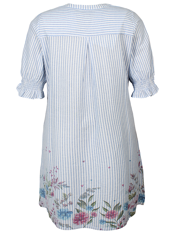 ZH-MABEL1570-DRESS3/4 - Plus Size Kjole fra Zhenzi