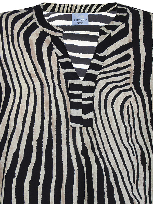 ZH-MADGE - Plus Size Kjole fra Zhenzi