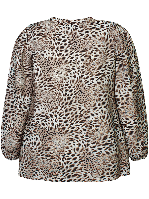 ZH-MAIDA - Plus Size Skjorte fra Zhenzi