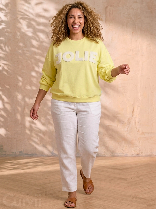 ZH-BELLA1720 - Plus Size Bluse fra Zhenzi